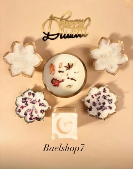 Diwali Vibes Candle Set Of 6 Candle